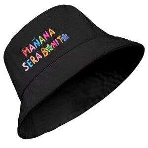 Karol G Bucket Hat Mañana Será Bonito Merch Black Bichota Summer
